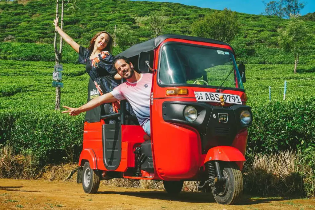Rent a Tuk Tuk in Sri Lanka The Perfect Adventure 55Secrets Portuguese Travel Couple